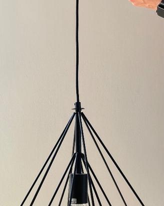 Lampadario geometrico a sospensione