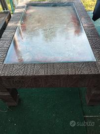 Tavolino basso legno