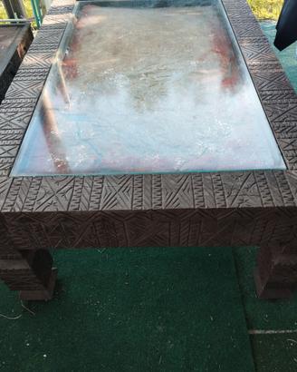 Tavolino basso legno