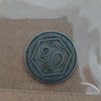 moneta da 20 centesimi 1919