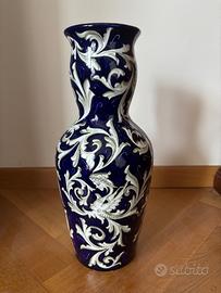 Vaso ceramica dipinto a mano Franceschini