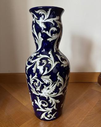 Vaso ceramica dipinto a mano Franceschini