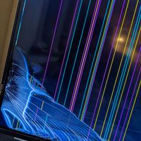 Samsung QLED Q60T 55" TV rotta per ricambi