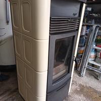 Termostufa a pellet termorossi h20 18kw nuova