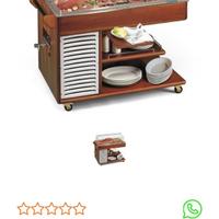 vetrina frigo per pesce e altro