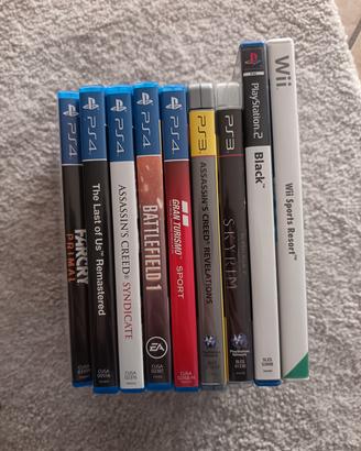 Giochi ps4 e non 