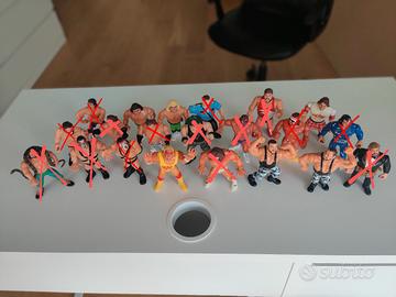 Lotto action figures WWF Wrestling anni '90 Hasbro