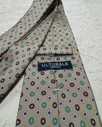 Cravatta Ulturale Napoli fantasia floreale