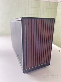 Case PC Gaming Lian Li A3 mATX Wood Black