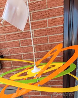 lampadario colorato