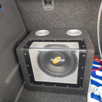 Subwoofer auto Audiotop 460W 4 Ohm+ amplificatore