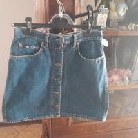 minigonna in jeans 