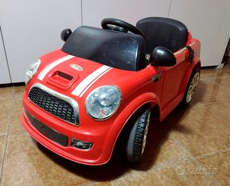 Mini Cooper elettrica per bambini 