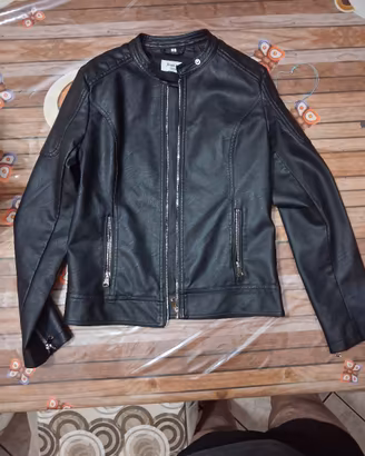 🖤 Giubbino da donna in pelle – Nero