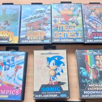 Sega mega drive 16 bit + 7 giochi