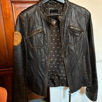 Biker Vintage vera pelle