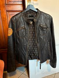 Biker Vintage vera pelle