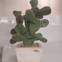 cactus in legno