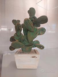 cactus in legno