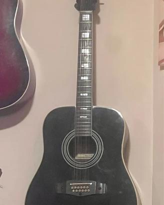 chitarra acustica eko 12 corde 1983