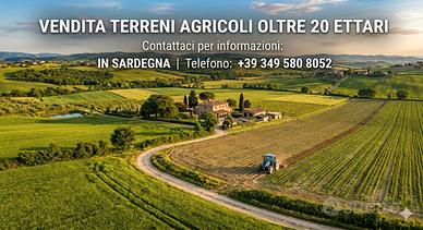 Terreni in Sardegna oltre 20 ettari