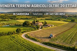 Terreni in Sardegna oltre 20 ettari