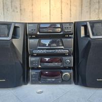 Stereo Hifi TECHNICS SA-E50 con  equalizzatore+cd