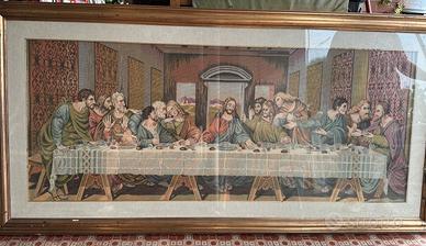 Quadro ricamato a mano