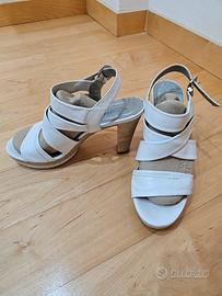 Sandalo Pelle  Nero Giardini