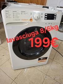 lavasciuga indesit 8/6kg inverter 1200 giri