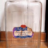 Vaso in vetro da bar / drogheria - 1960 circa