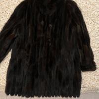 Pelliccia di visone originale, taglia 44/46