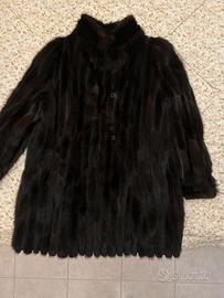 Pelliccia di visone originale, taglia 44/46