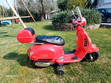 vespa elettrica per bambini