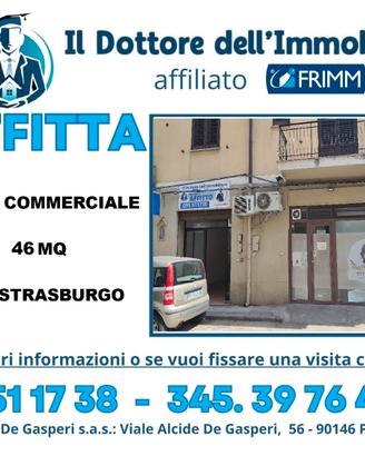 Locale commerciale 46 mq zona Strasburgo