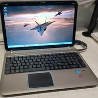 Notebook HP 15.6" i7 ram8 gb ssd batteria OK