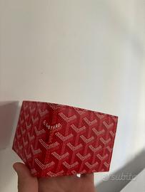 Portafoglio Goyard victoire rosso-NUOVO
