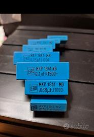 Condensatore poliestere , ERO,  BLU