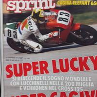 Rivista MOTOSPRINT numero 15 del 1986