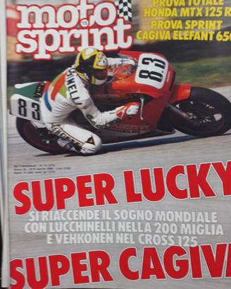 Rivista MOTOSPRINT numero 15 del 1986