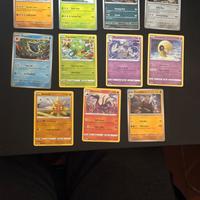 Lotto carte pokémon