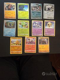 Lotto carte pokémon