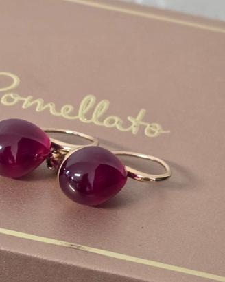 ORECCHINI POMELLATO ROUGE PASSION ORO RUBINO