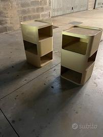 2 COMODINI DA 3 ELEMENTI "COMPONIBILI" KARTELL