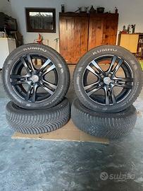 4 Antineve con cerchio + bulloni