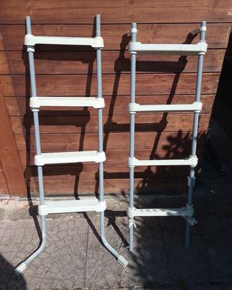 scaletta e accessori per piscina