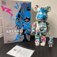 Medicom Bearbrick Jinx Arcane 100% & 400% Set