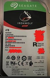 Hard Disk Seagate IronWolf 4TB 4 TB