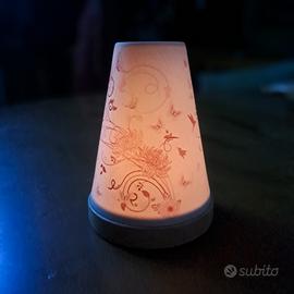 Glowing Candle Holder Portacandele puri