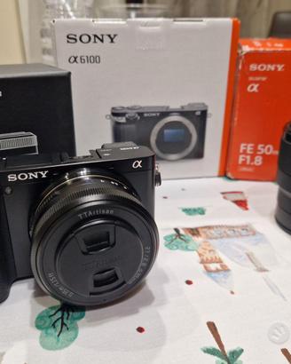 Sony A6100 + TTArtisan 27mm f2.8 + Sony 50mm f1.8